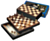 Schach Backgammon Dame Set, Reise, Feld 22 mm, magnetisch_small
