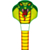 Drachen Ecoline Emerald Cobra Kite 67 cm_small