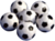 Tischfussball KickerbÃ¤lle Plastik 6er Set 32 mm_small