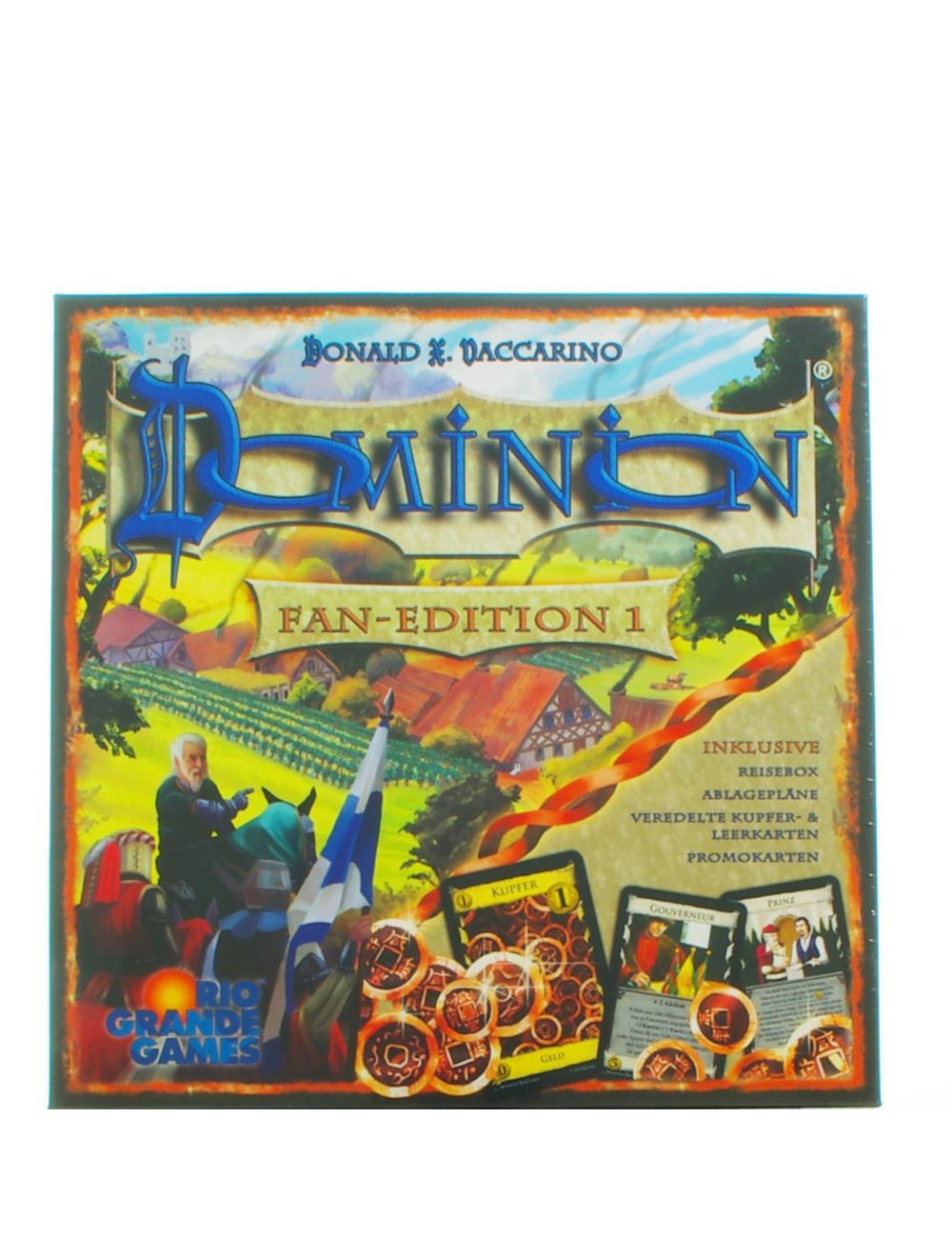 Brettspiel Dominion NEU Fan Edition 1 
